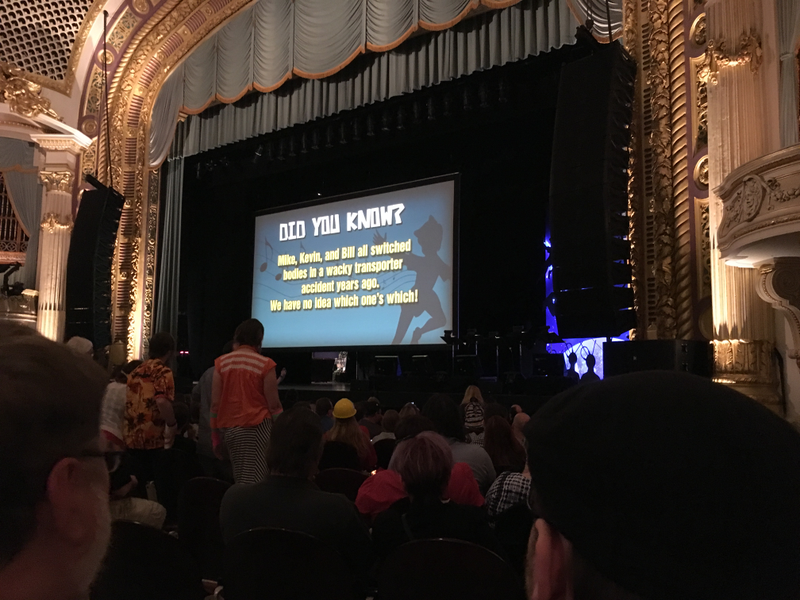 RiffTrax is wacky, and it is not ashamed. (Photo: Katie Rife)
